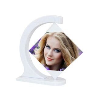 Diamond Rotating Photo Frame (10x10cm)