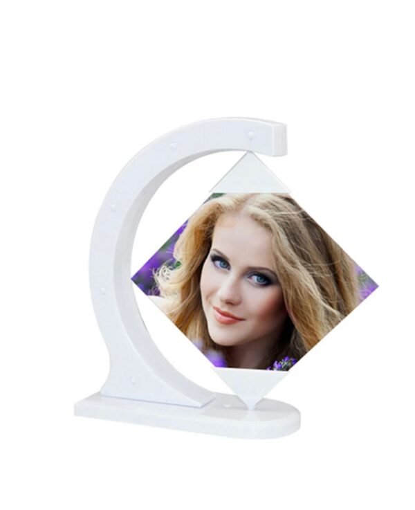 Diamond Rotating Photo Frame (10x10cm)