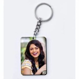 Rectangular mdf keychain