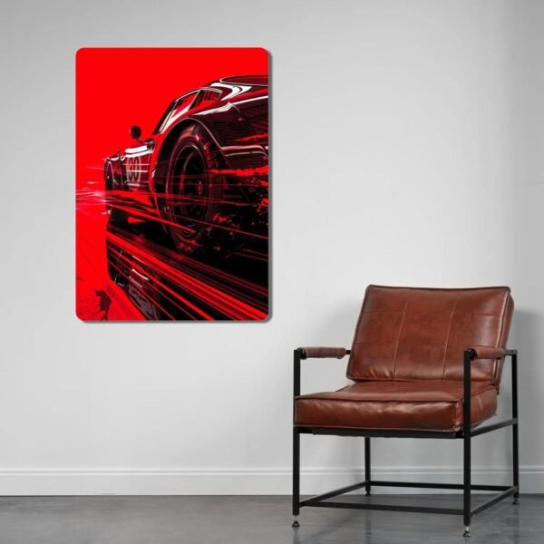 Glossy Metal Poster (55x85cm)