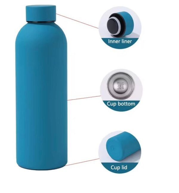 Stainless Steel Double Wall Insulated Vacuum Water Bottle 750ml/1000ml with engraving
