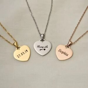Women Heart Necklace